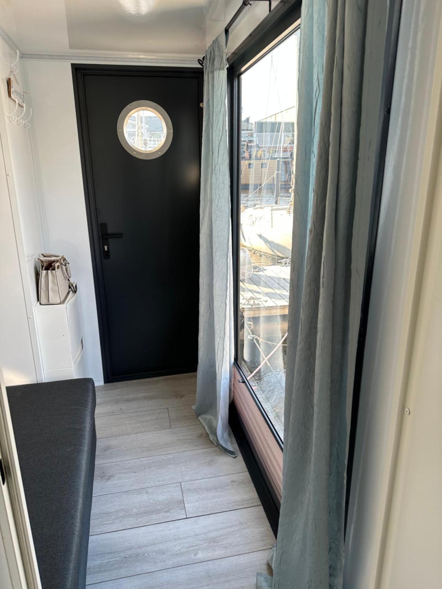 Ferienwohnung Premium Hausboot Trave Traum Lübeck Exterior foto