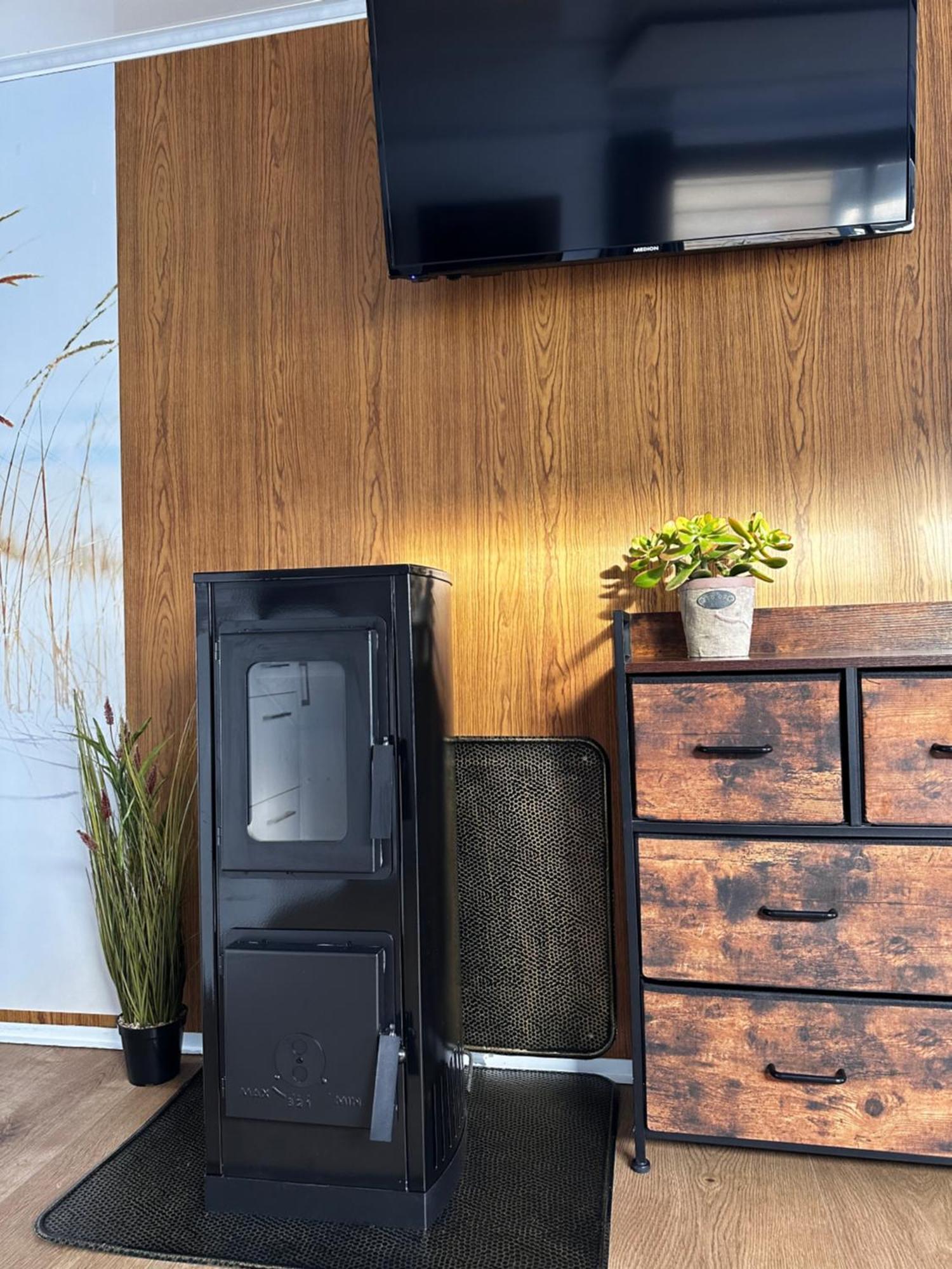 Ferienwohnung Premium Hausboot Trave Traum Lübeck Exterior foto